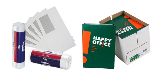 Bürobedarf und Betriebsbedarf