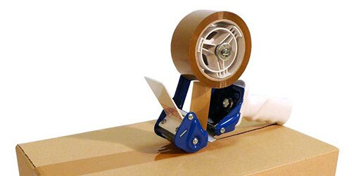 Klebebänder und Abroller