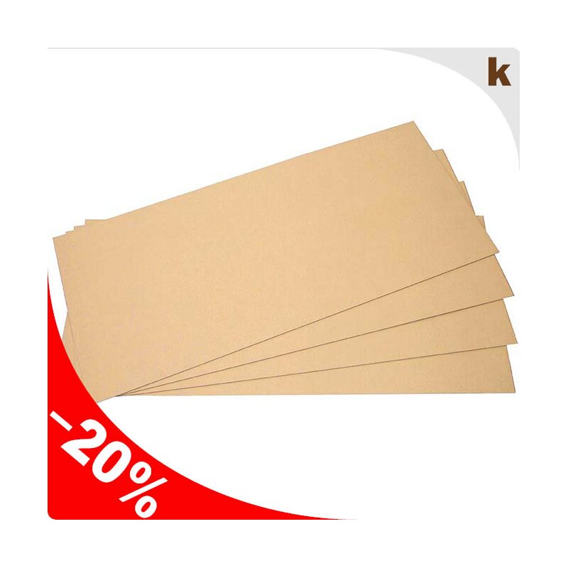 Wellpappformate 1-wellig (B-Welle)