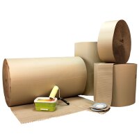 Rollenwellpappen 1.500 mm x 70 lfm (105 m²)