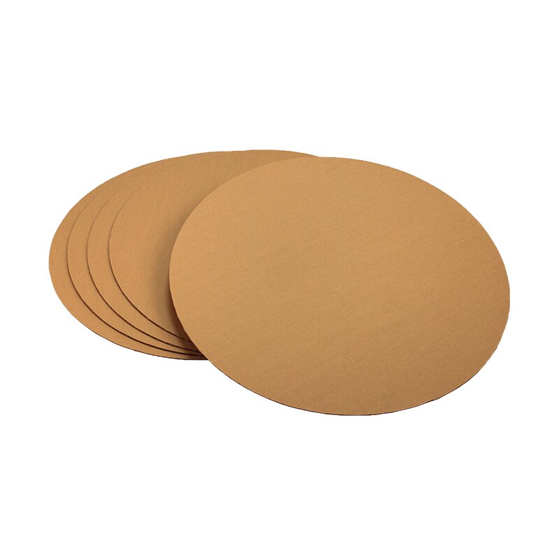 Corrugated cardboard formats round 600 mm