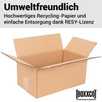 1-wellige Faltkartons 280x170x130 mm