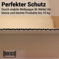 1-wellige Faltkartons 280x170x130 mm