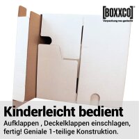 1-teiliger Papphocker weiß | 300x300x420 mm