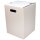 1-teiliger Papphocker weiß | 300x300x420 mm