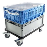 Rollwagen für KunststoffBOXX 600x400 mm |...