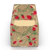 Körbe Erdbeeren | 1 kg | 259x109x89 mm