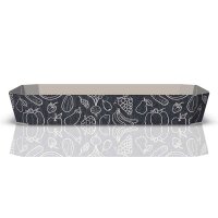 Schalen Anthrazit | 500 g | 180x110x30 mm