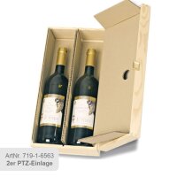 Innenverpackungen für Holzkisten 2er PTZ-Einlage