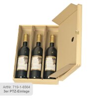 Innenverpackungen für Holzkisten 2er PTZ-Einlage