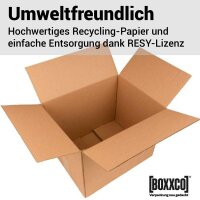 1-wellige Faltkartons 347x267x270 mm