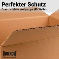 1-wellige Faltkartons 347x267x270 mm