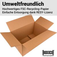 1-wellige Faltkartons 447x267x270 mm