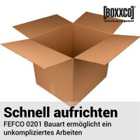 1-wellige Faltkartons 427x362x365 mm