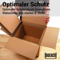 BOXXcool Faltkartons mit Wabeninlay | 237x187x190 mm | 7,5 Liter