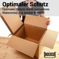 BOXXcool folding boxes with honeycomb inlay | 307x227x230 mm | 15 liters