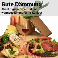 BOXXcool Faltkartons mit Wabeninlay | 387x287x290 mm | 30 Liter