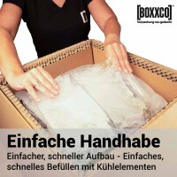 BOXXcool Faltkartons mit Wabeninlay | 387x322x325 mm | 40 Liter
