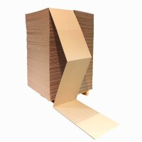 Endloswellpappen 2-wellig 124x124 mm (H x B)