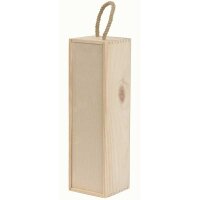 Holzkisten mit Schiebedeckel 378x100x100 mm |...