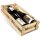 Holzsteigen 430x195x85 mm | 3er 0,75 L Wein