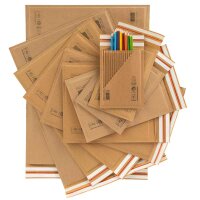 BOXXpaper Polsterversandtaschen mit Rücksendeverschluss 180x265 mm