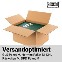 1-wellige Faltkartons 310x220x180 mm (DIN A4)