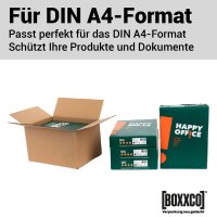 1-wellige Faltkartons 310x220x180 mm (DIN A4)