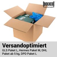 2-wellige Faltkartons 385x385x350 mm | Europalettenkartons