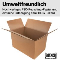 2-wellige Faltkartons 580x380x350 mm | Europalettenkartons