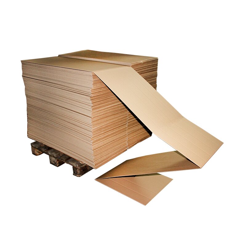 Continuous corrugated cardboard 1 flute 100x100 mm (H x W)