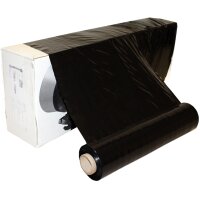 schwarze Stretchfolien - extra stark 500 mmx300 lfm