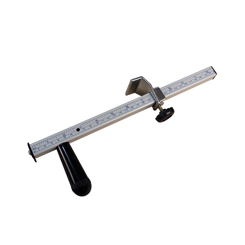 Cardboard creaser with scaling