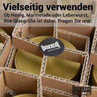 BOXXflexx Glasversandkartons | 3 Gläser | Komplettset
