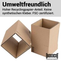 BOXXflexx Glasversandkartons | 6 Gläser | Komplettset