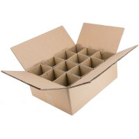 BOXXflexx Glasversandkartons | 12 Gläser | Komplettset