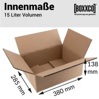 BOXXflexx Glasversandkartons | 12 Gläser | Komplettset