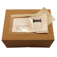 Lieferscheintaschen selbstklebend neutral 225x165 mm (DIN C5)