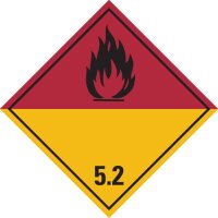 Gefahrgutetiketten | Rolle Kl. 5.2 | Organische Peroxide
