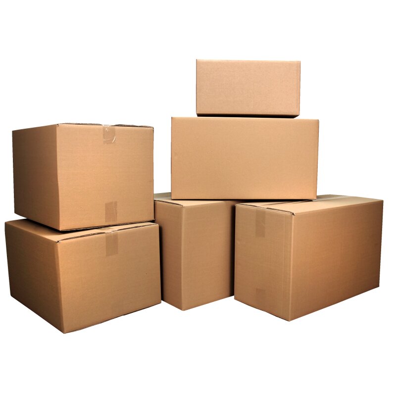 2-wellige Faltkartons 550x300x300 mm