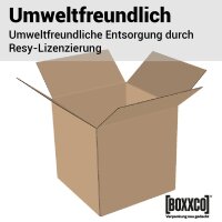 2-wellige Faltkartons 300x300x100-300 mm