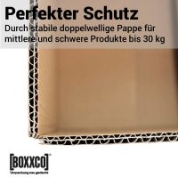 2-wellige Faltkartons 350x250x200 mm