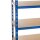 Metal heavy duty shelving blue 1800x1000x300 mm - 5 shelves