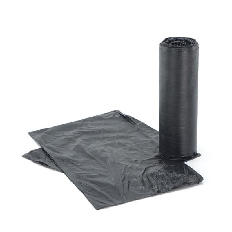 HDPE-Müllbeutel grau 30 Liter | 5,5 my | 500x600 mm