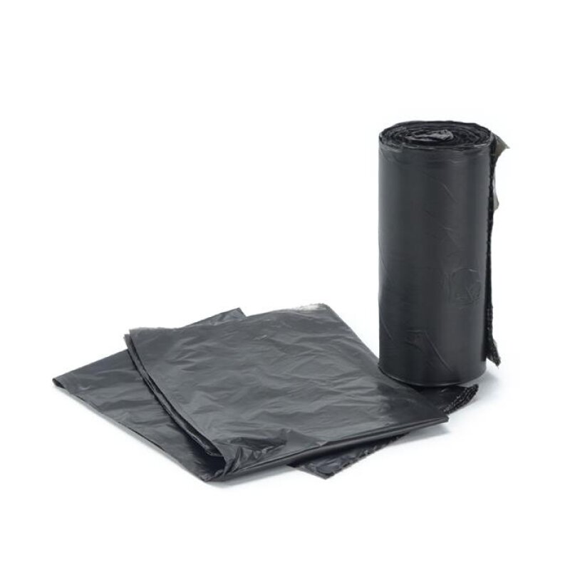 LDPE-Müllbeutel grau 60 Liter | 12 my | 500 x 600 mm