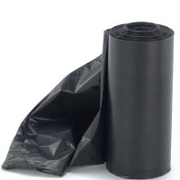 LDPE-Müllbeutel grau 60 Liter | 12 my | 500 x 600 mm