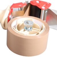 Handabroller für Klebebänder bis 50 mm Bandbreite | Premium | rot