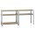 Galvanized metal heavy duty shelving 1800x1200x450 mm - 5 shelves