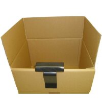 Kartonklammern Schwarz | 140x99x30 mm