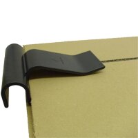 Kartonklammern Schwarz | 140x99x30 mm